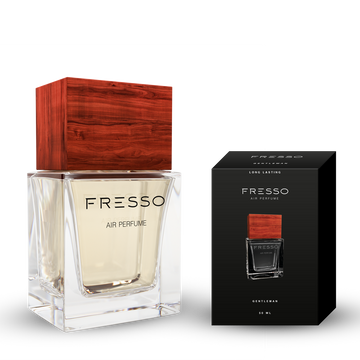 Fresso Gentleman Air Perfume - luksusowe perfumy samochodowe w szklanym flakonie 50ml