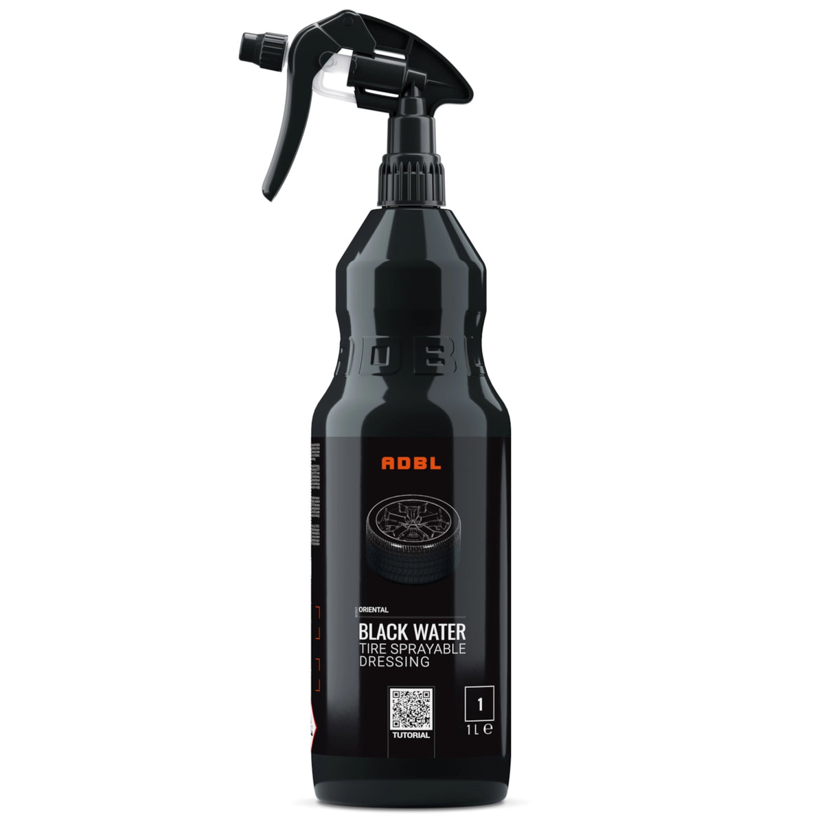 ADBL Black Water - wodny błyszczący dressing do opon z ochroną UV 1L