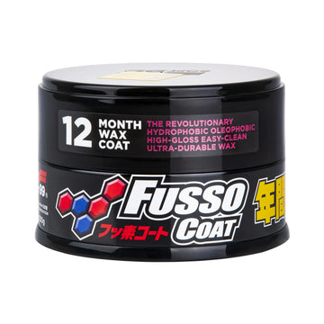 Soft99 New Fusso Coat 12 Months Dark Wax - syntetyczny wosk do ciemnych lakierów z ochrona do 12 miesięcy 200g
