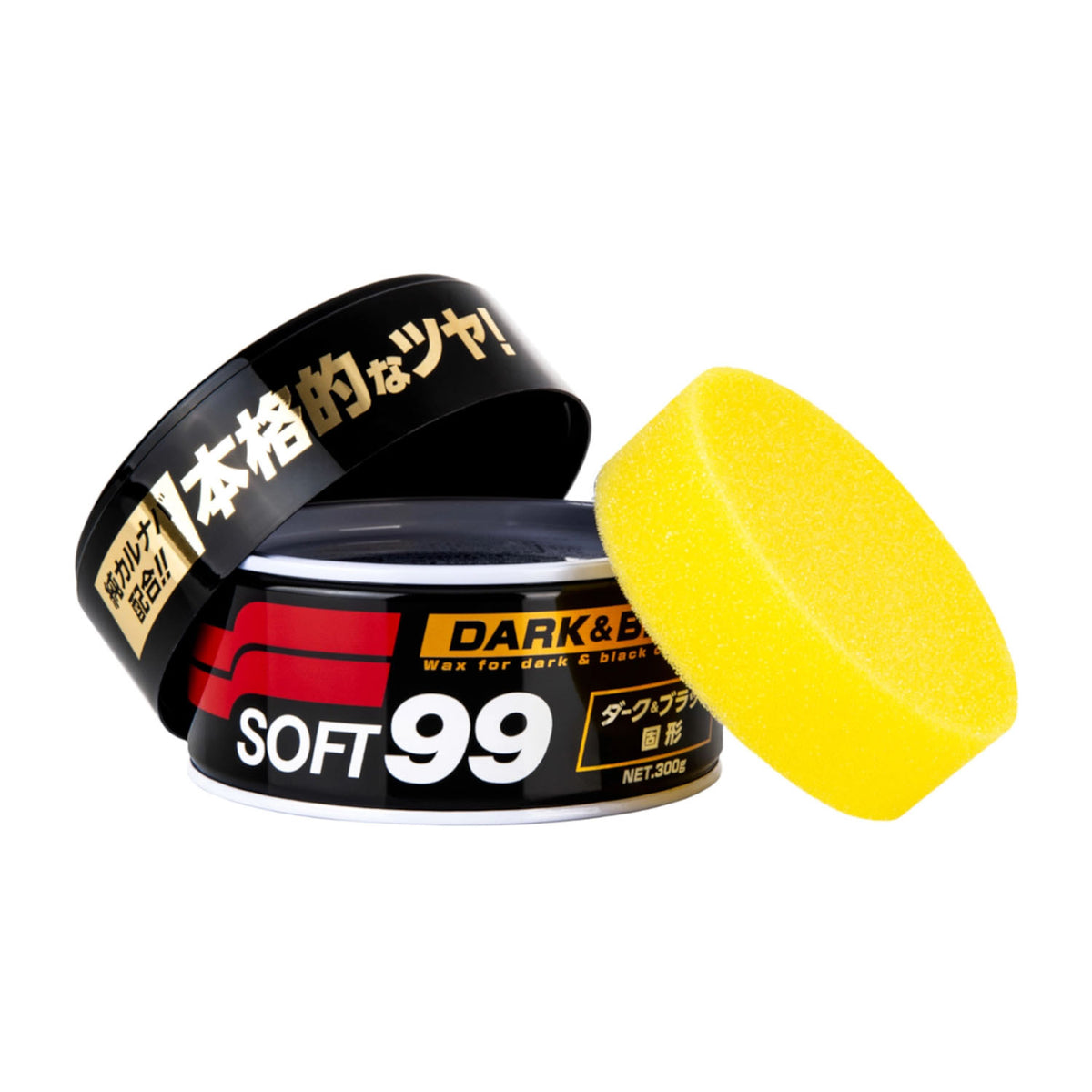Soft99 Dark & Black Wax - naturalny wosk Carnauba do czarnych i ciemnych lakierów 300g