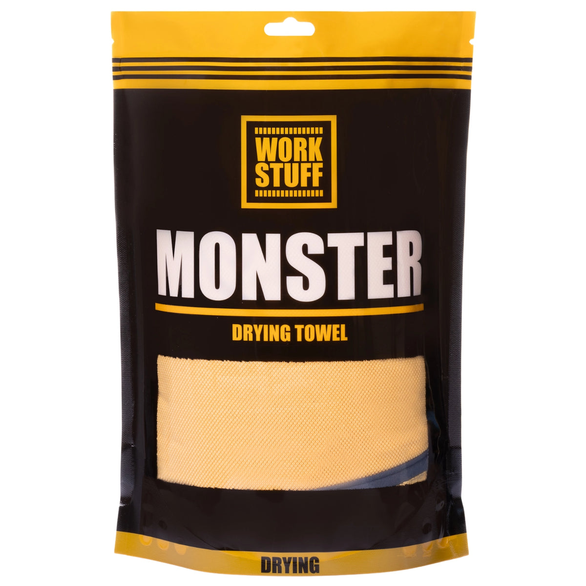 Work Stuff Monster Drying Towel - profesjonalny ręcznik z mikrofibry Twisted Pile do osuszania auta 90x73cm