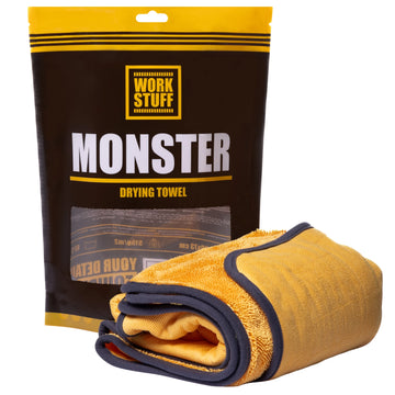 Work Stuff Monster Drying Towel - profesjonalny ręcznik z mikrofibry Twisted Pile do osuszania auta 90x73cm