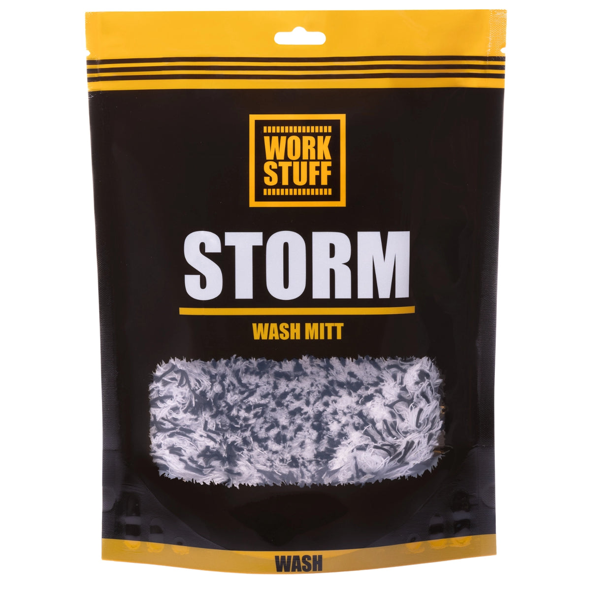Work Stuff Storm Wash Mitt - delikatna rękawica do mycia samochodu z mikrofibry 22x18cm