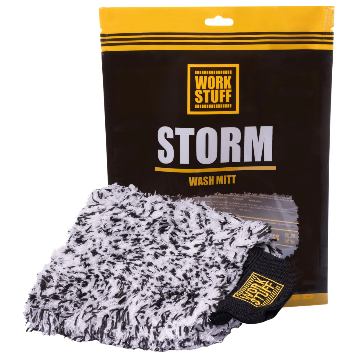 Work Stuff Storm Wash Mitt - delikatna rękawica do mycia samochodu z mikrofibry 22x18cm